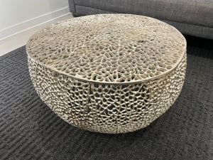 Wayfair Amatury Lace Metal Coffee Table by Rosecliffe Heights
