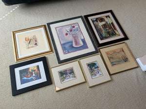 Misc. Framed Wall Art Lot #2
