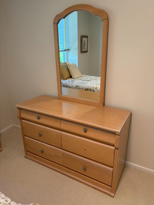Baronet Mirrored Vanity Dresser