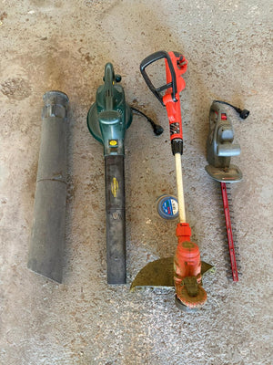 Outdoor Electric Power Tools Lot
