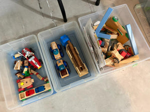 Wooden Toys Lot