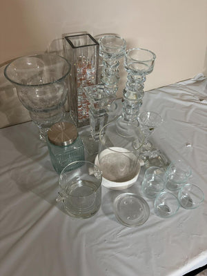 Glassware Lot #