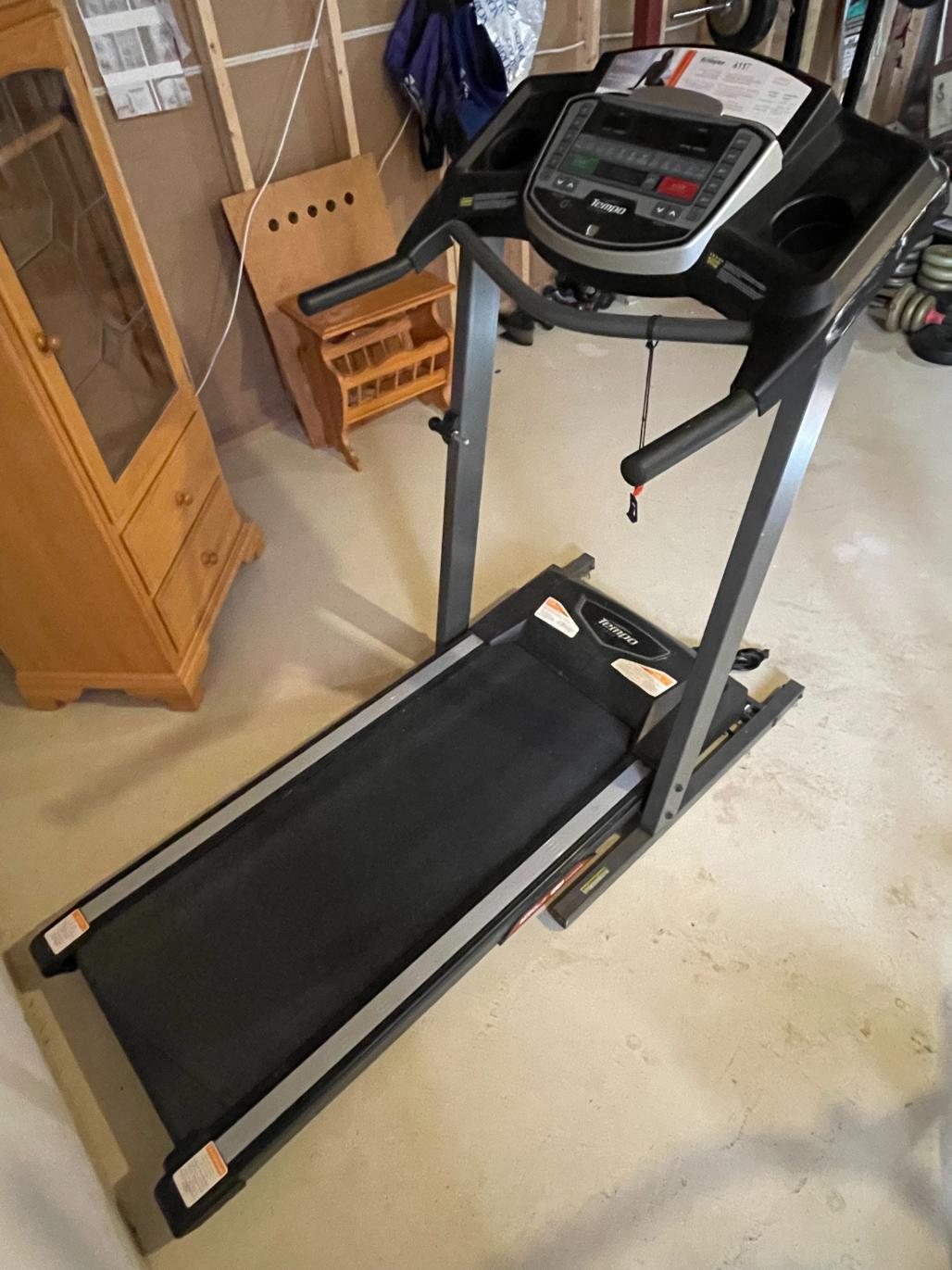 Tempo fitness treadmill 611t sale