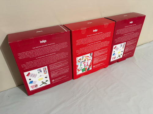 3 Boxes of Indigo Christmas Crackers
