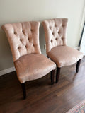 Pair Dining Chairs Lot #1