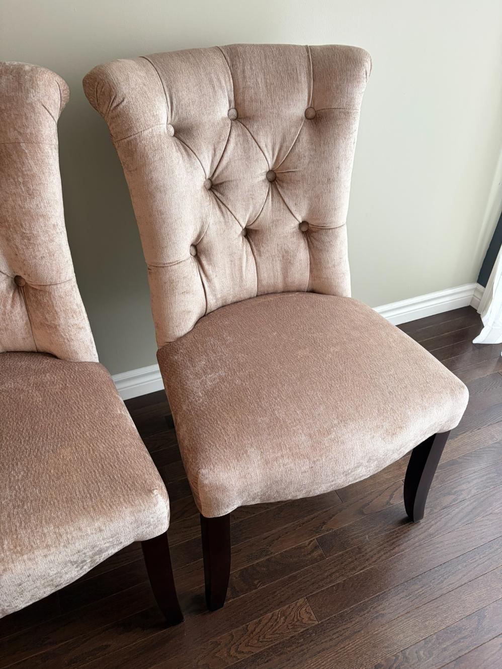 Pair Dining Chairs Lot #1