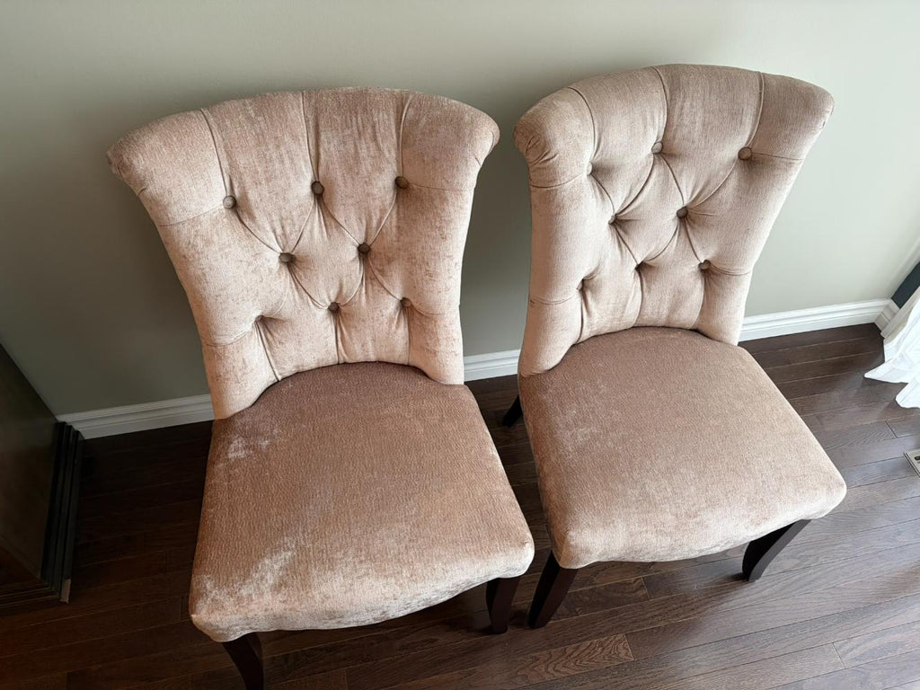 Pair Dining Chairs Lot #1