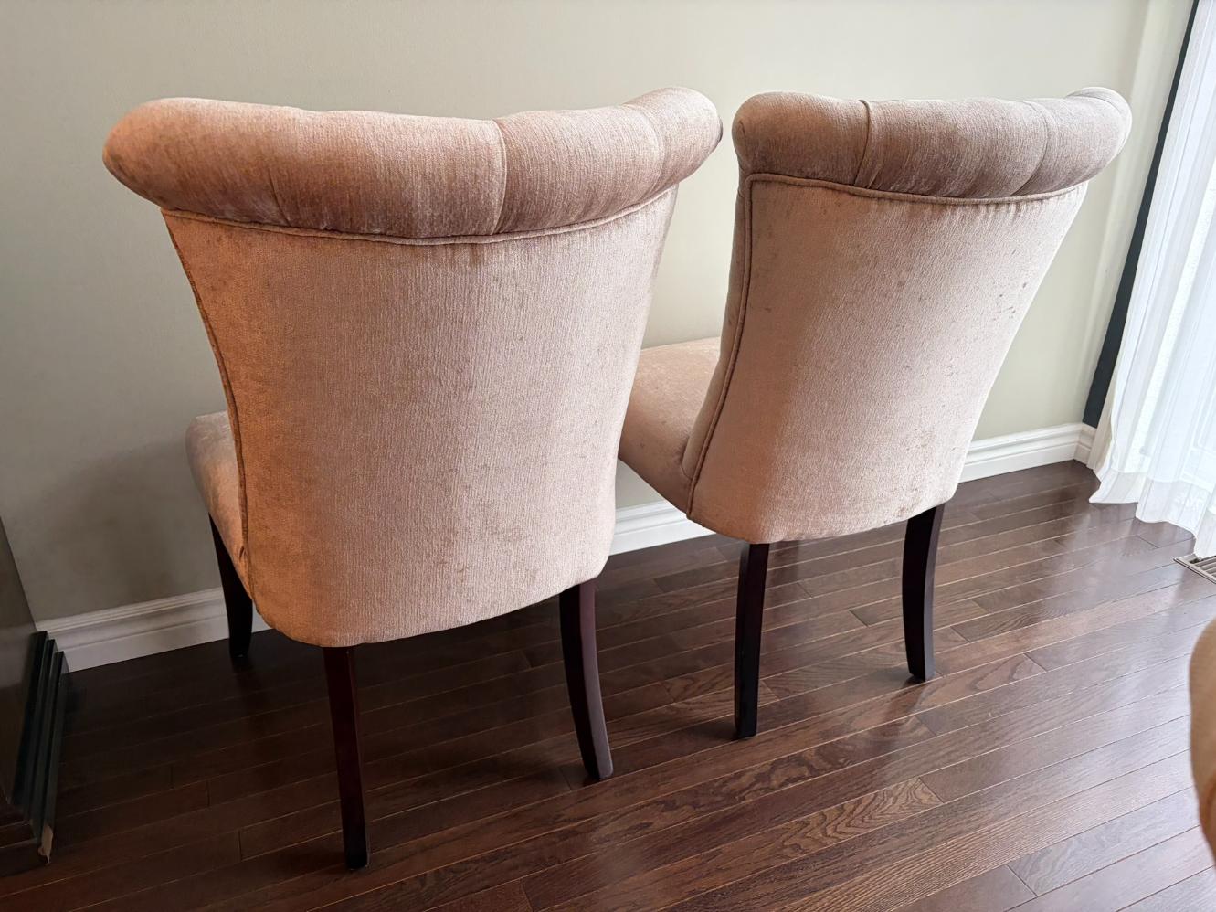 Pair Dining Chairs Lot #1