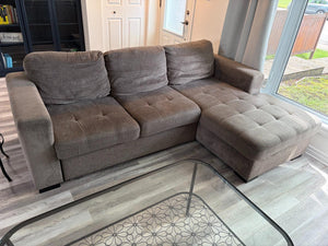 Pull Out Sectional Storage Sofa