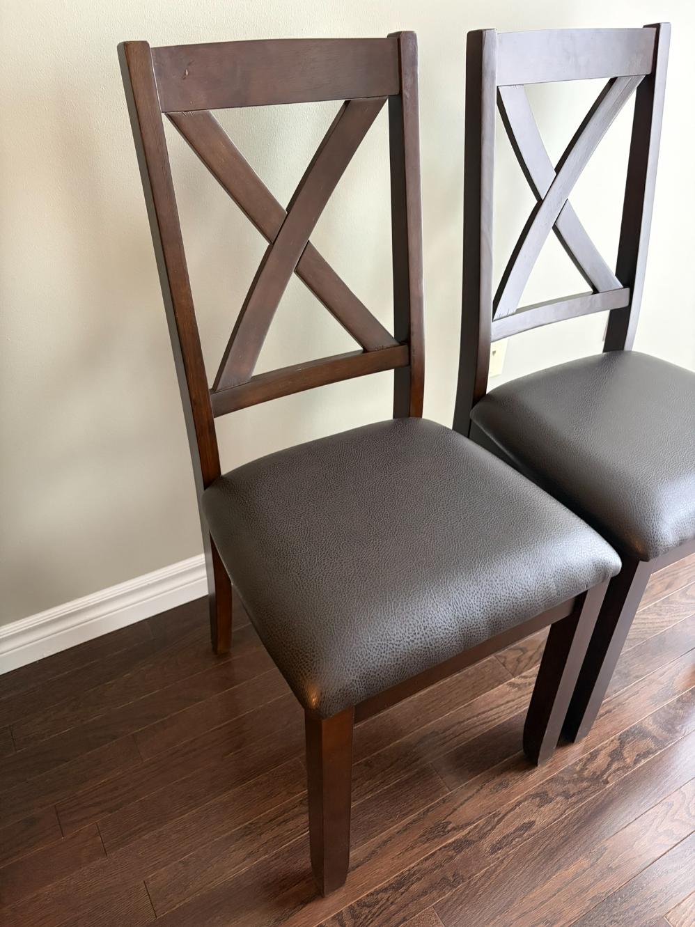 Pair Dining Chairs Lot #2