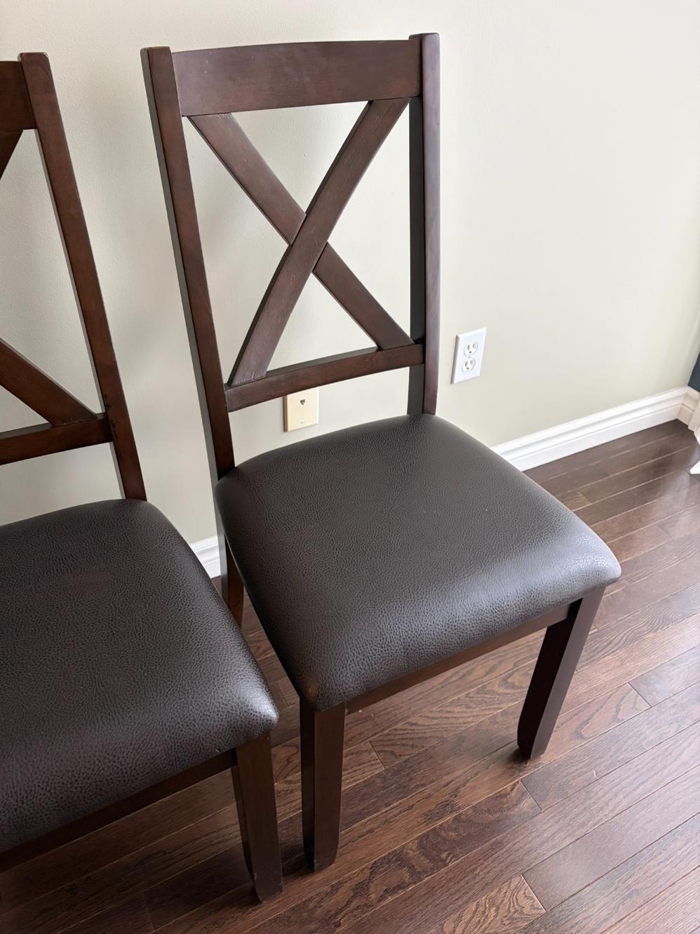 Pair Dining Chairs Lot #2
