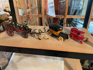 Vintage Metal Toys Lot
