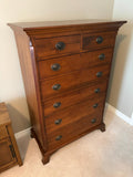 Durham Solid Wood 7 Drawer Tallboy Dresser
