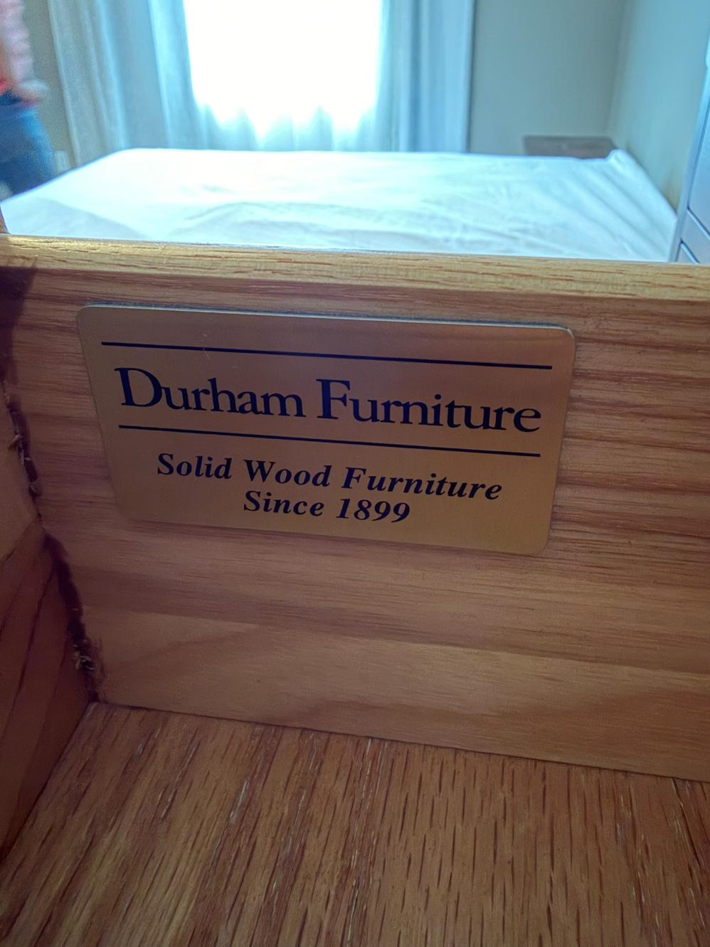 Durham Solid Wood 7 Drawer Tallboy Dresser