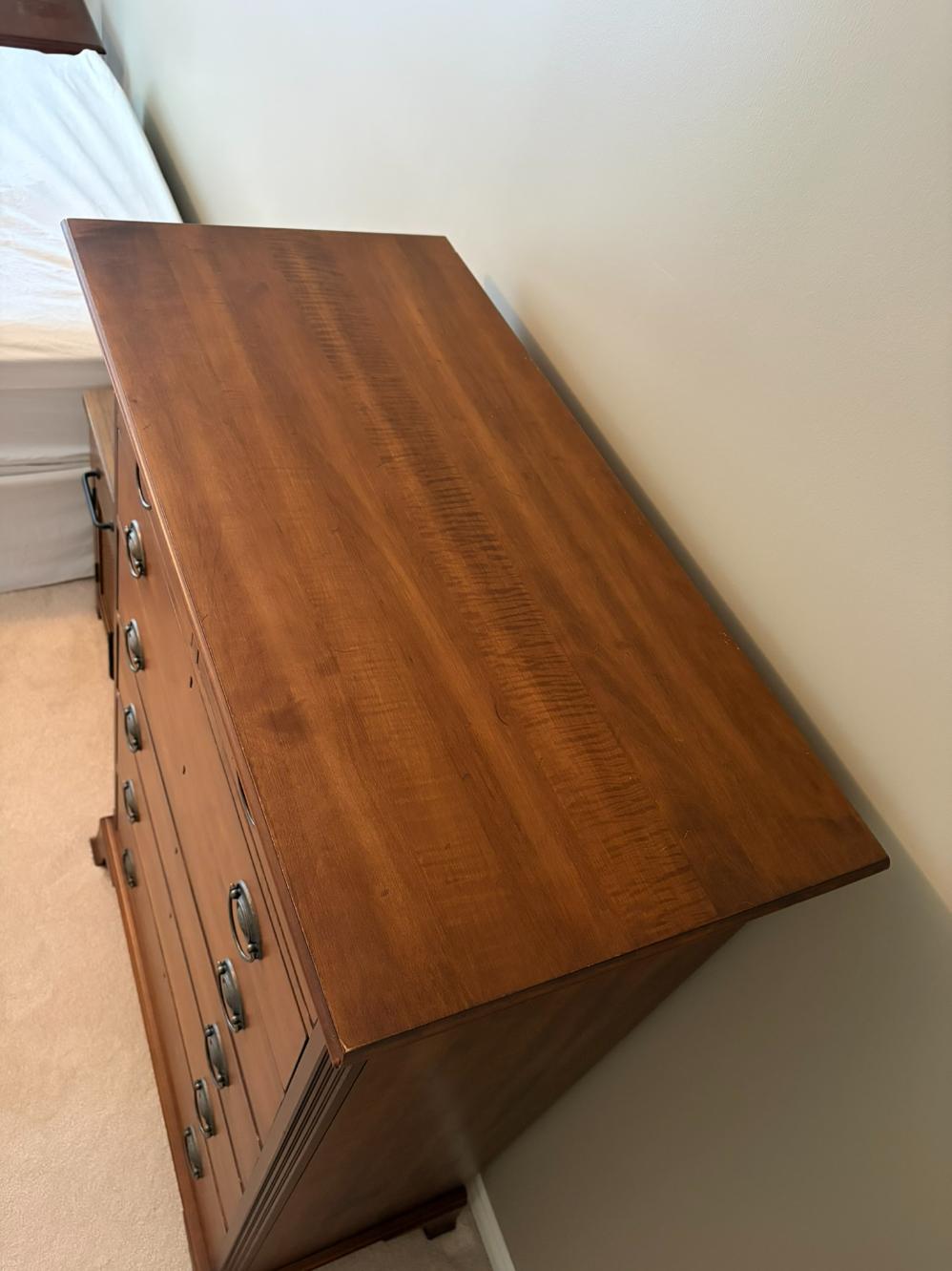 Durham Solid Wood 7 Drawer Tallboy Dresser