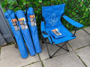 Set of 4 Folding Camping Chairs