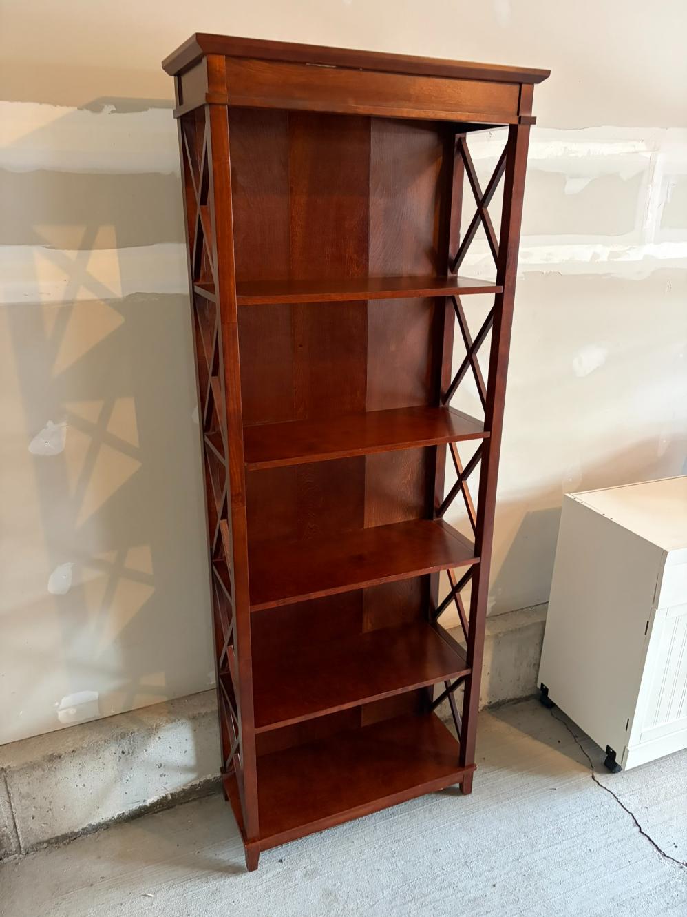 Brown Bookshelf Lot #1