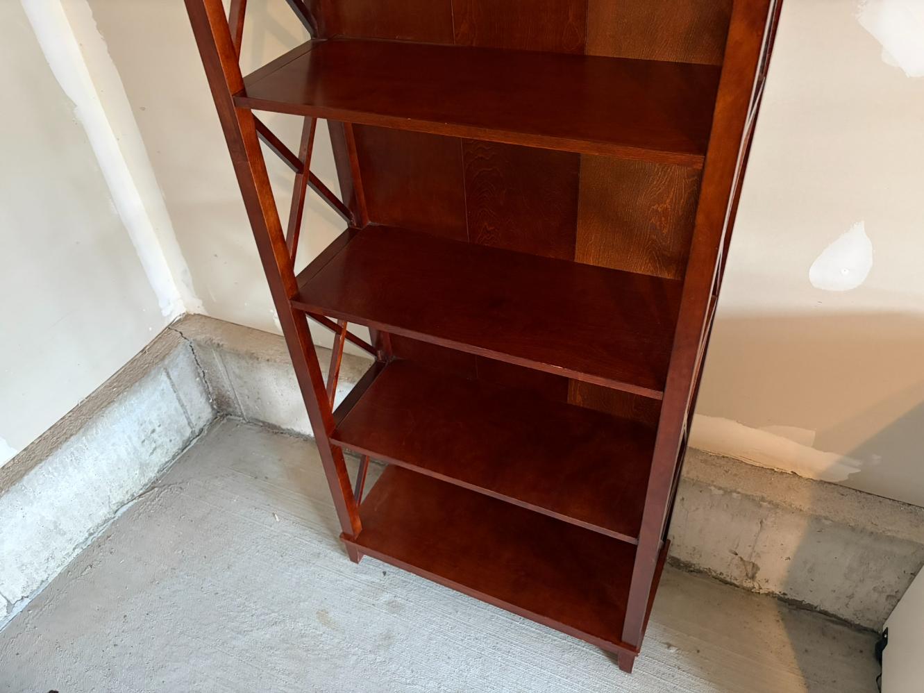 Brown Bookshelf Lot #1