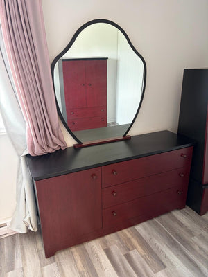 Mirrored Vanity Dresser