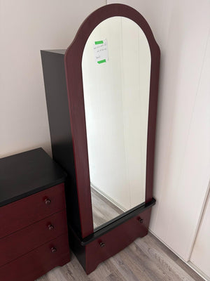 Cheval Mirror Cupboard
