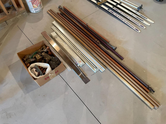 Curtain Fixtures Lot