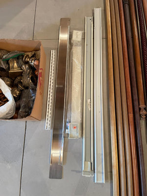 Curtain Fixtures Lot