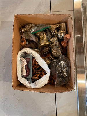 Curtain Fixtures Lot