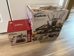 Trudeau Raclette & Fondue Lot