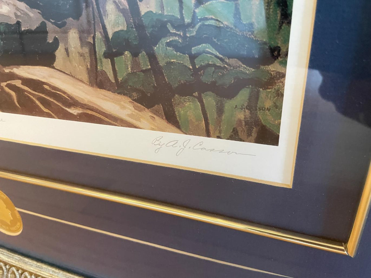 Signed / Numbered Print – A.J. Casson “White Pine”
