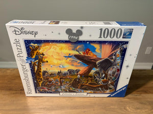 Sealed Ravensburger Disney 1000 Piece Puzzle Lot #4
