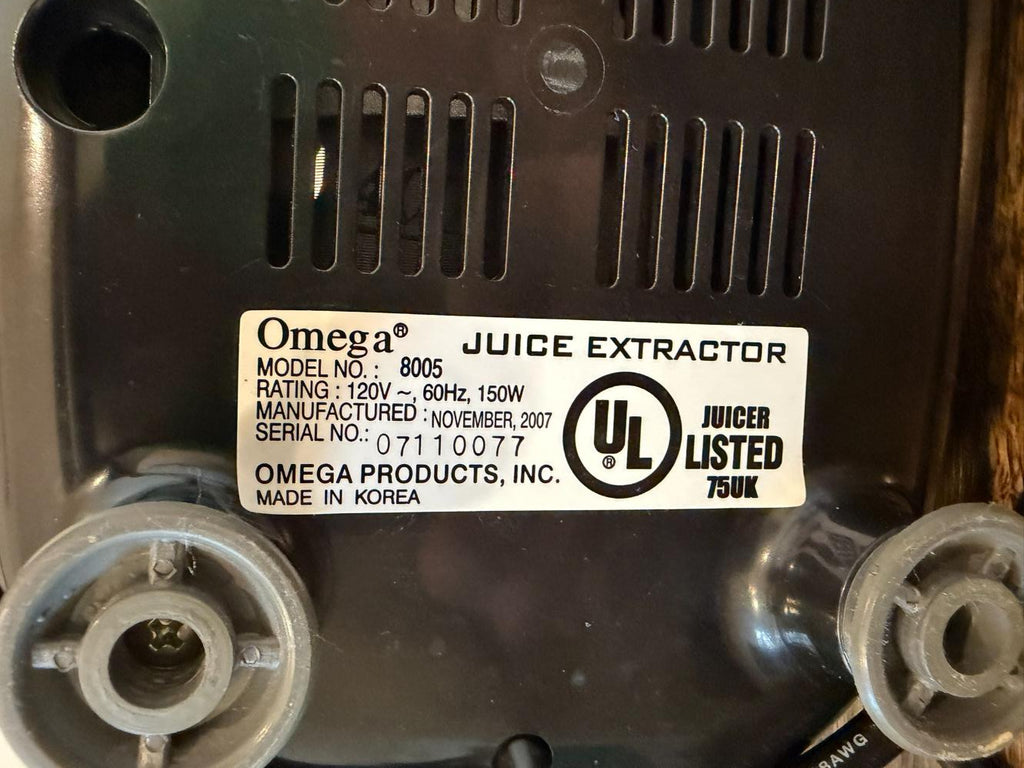 Omega Juicer 8005