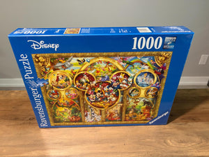 Sealed Ravensburger Disney 1000 Piece Puzzle Lot #20