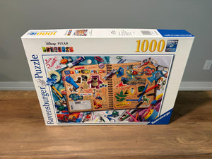 Unsealed Ravensburger Disney 1000 Piece Puzzle Lot #5