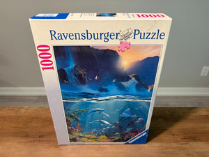 Unsealed Generic Ravensburger 1000 Piece Puzzle Lot #4