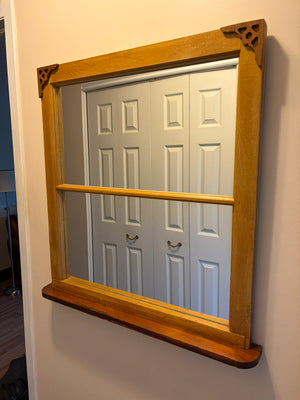 Framed Wall Mirror Lot #1