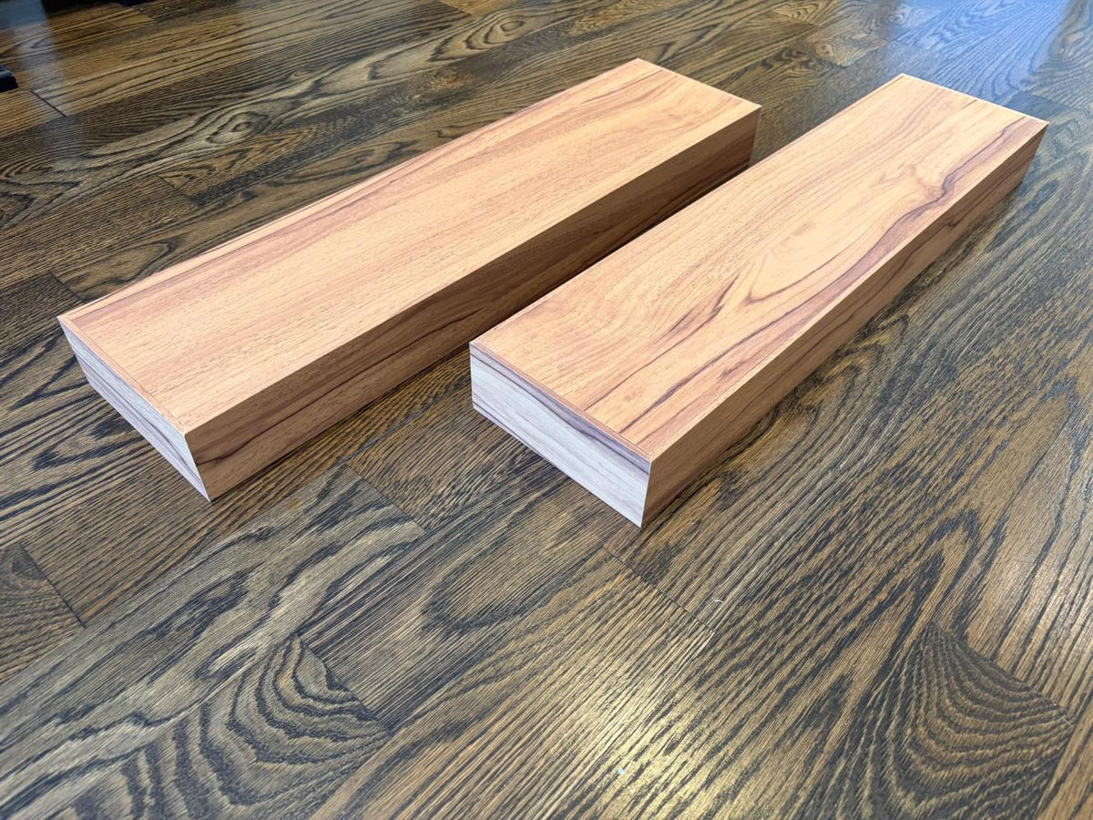 Pair Floating Wall Shelves