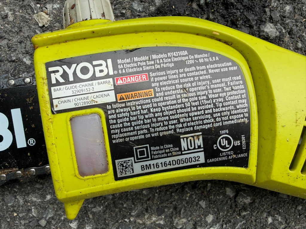 Ryobi Electric Pole Saw RY43160A
