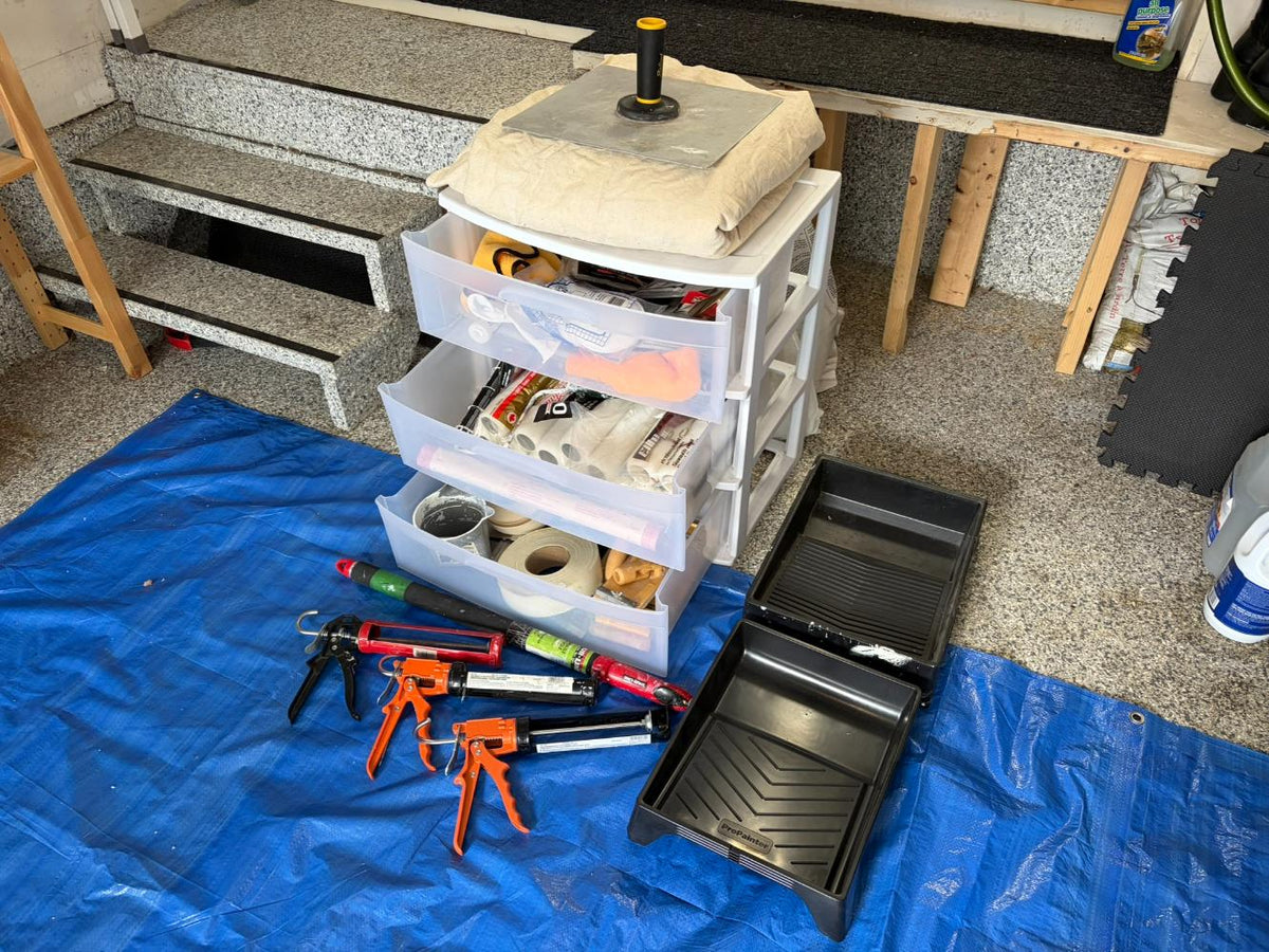 Hardware & Painting Supplies Lot