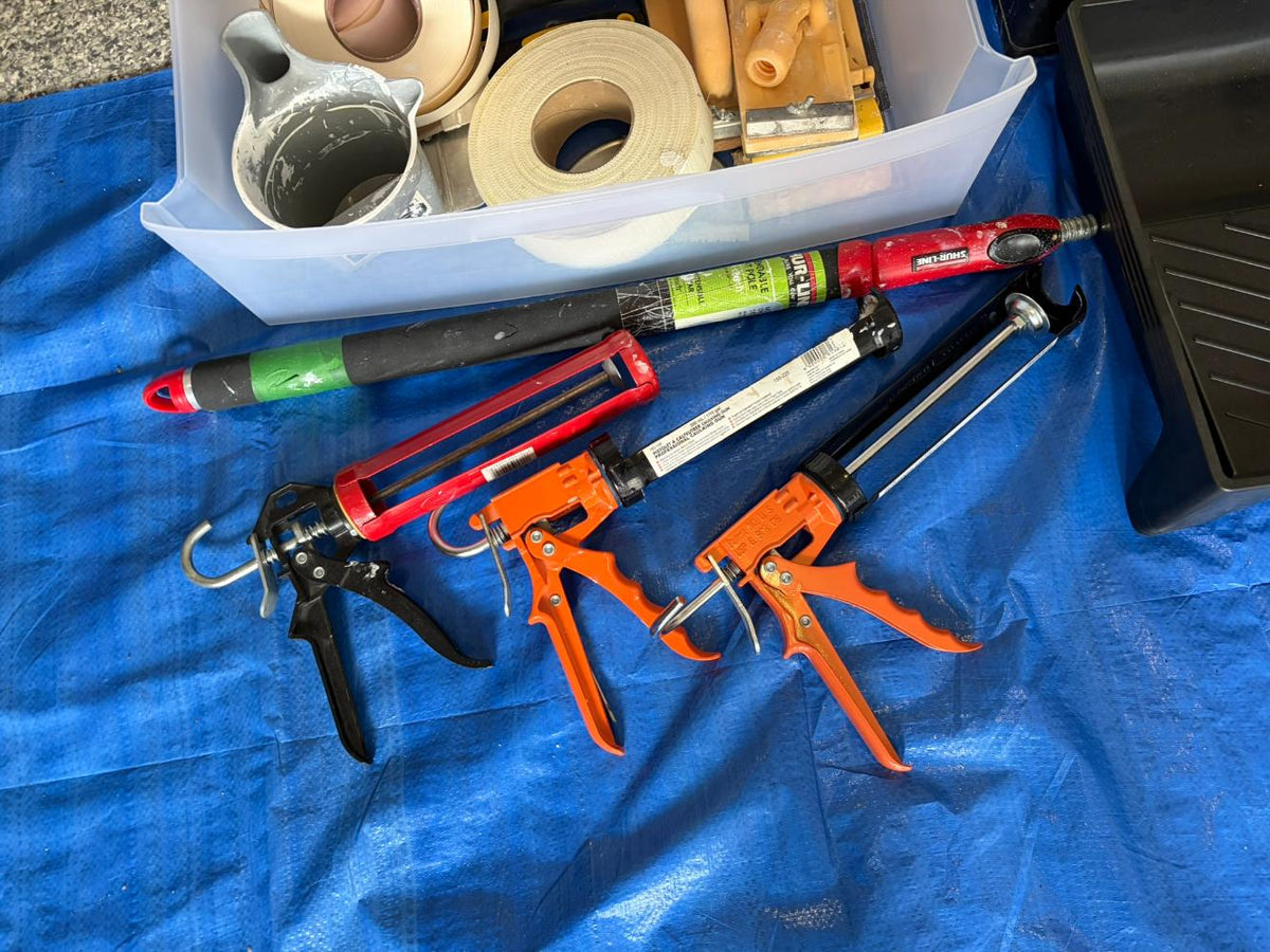 Hardware & Painting Supplies Lot