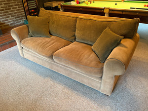 Down Filled Sofa Lot #1