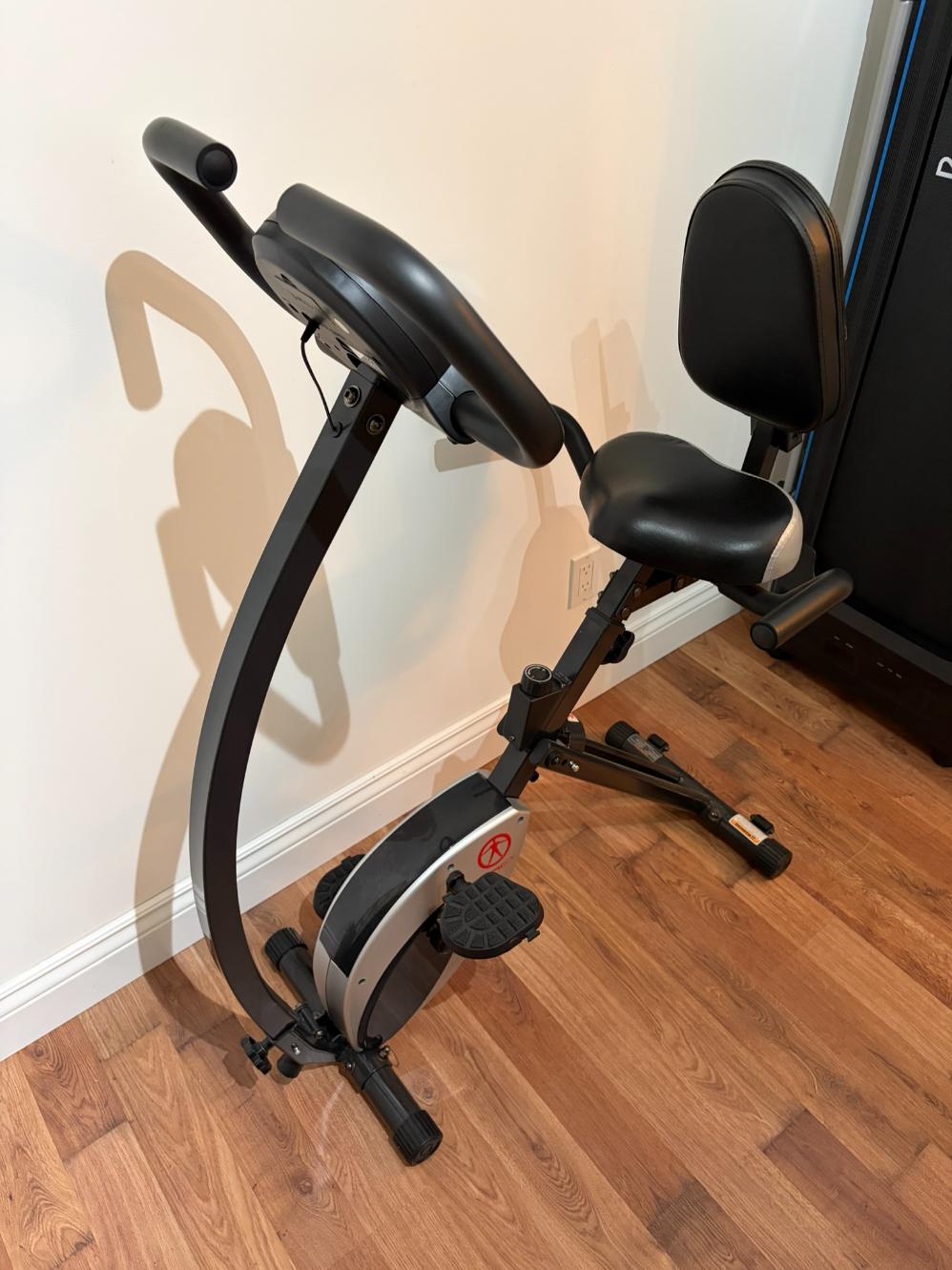 Marcy Foldable Recumbent Bike NS-653
