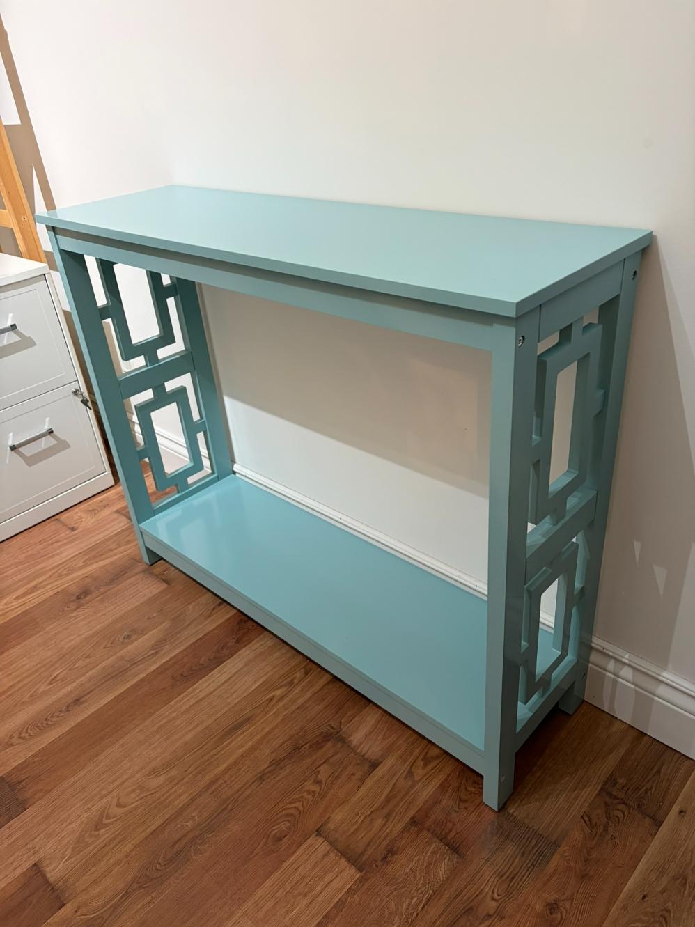 Carmeline Seafoam Console Table