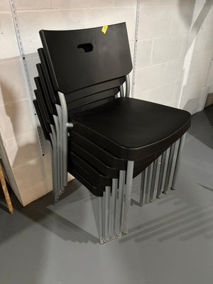 Set of 6 Stacking Chairs