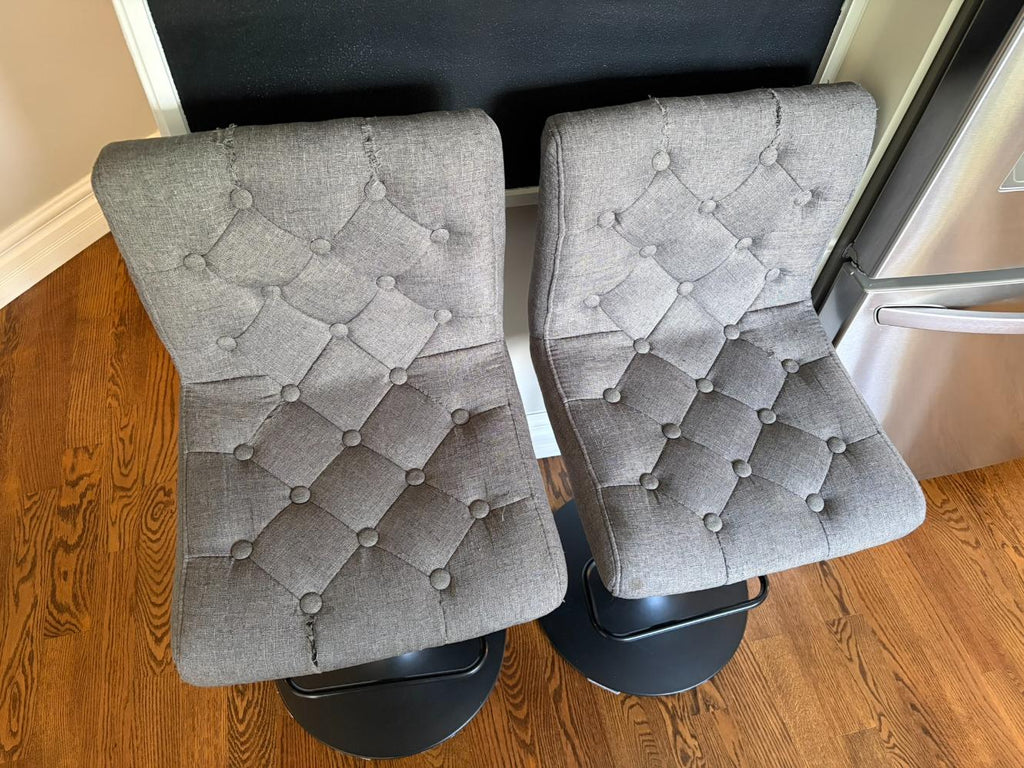 Pair Swivel Barstools