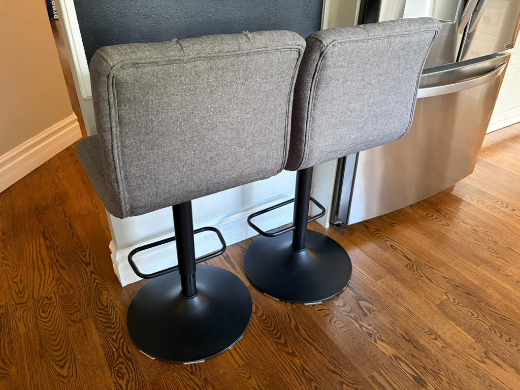 Pair Swivel Barstools