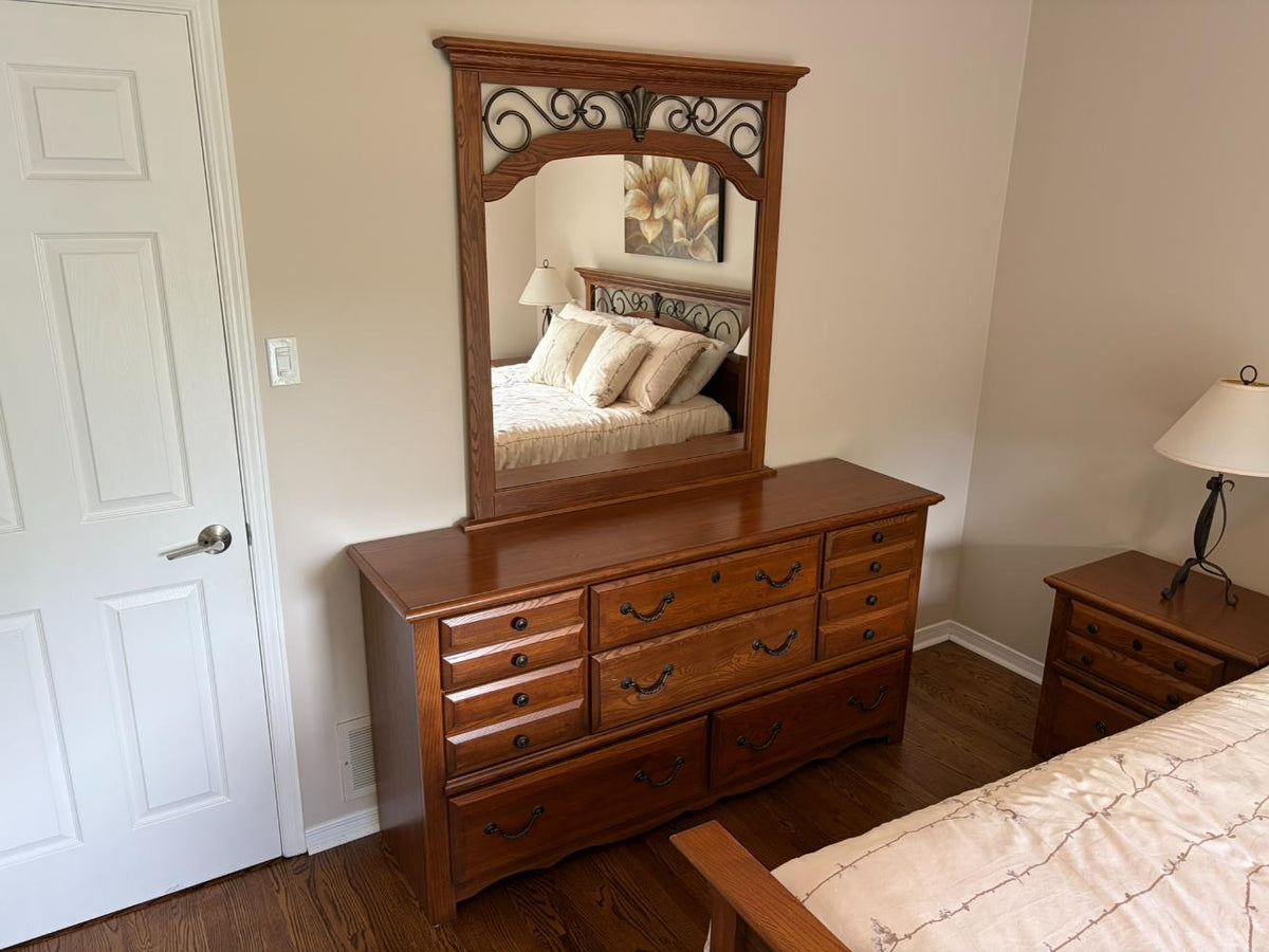 Mirrored Vanity Dresser Lot #2