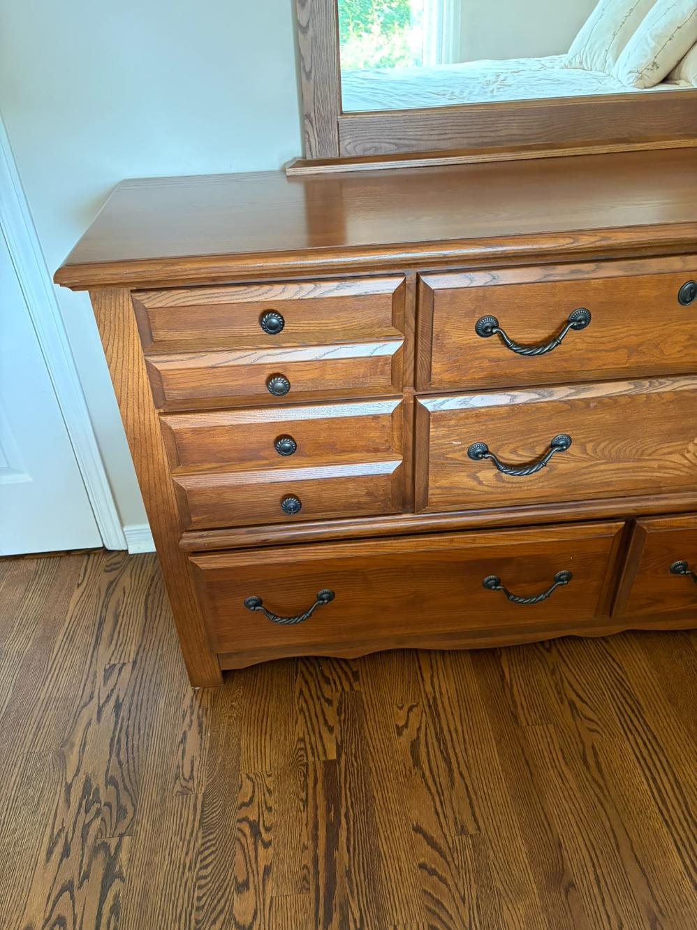 Mirrored Vanity Dresser Lot #2