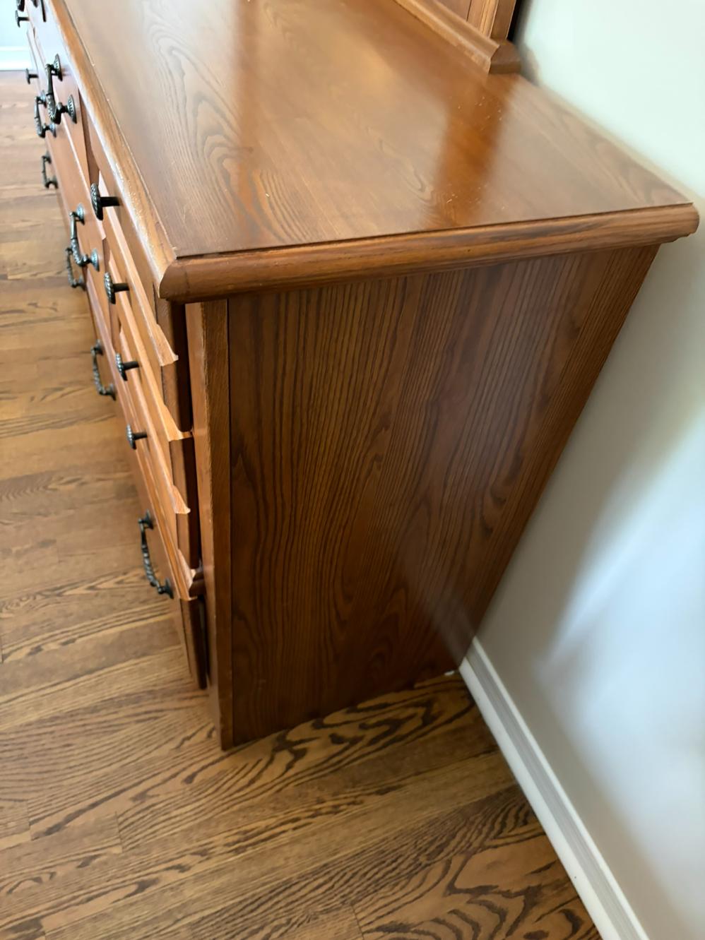 Mirrored Vanity Dresser Lot #2