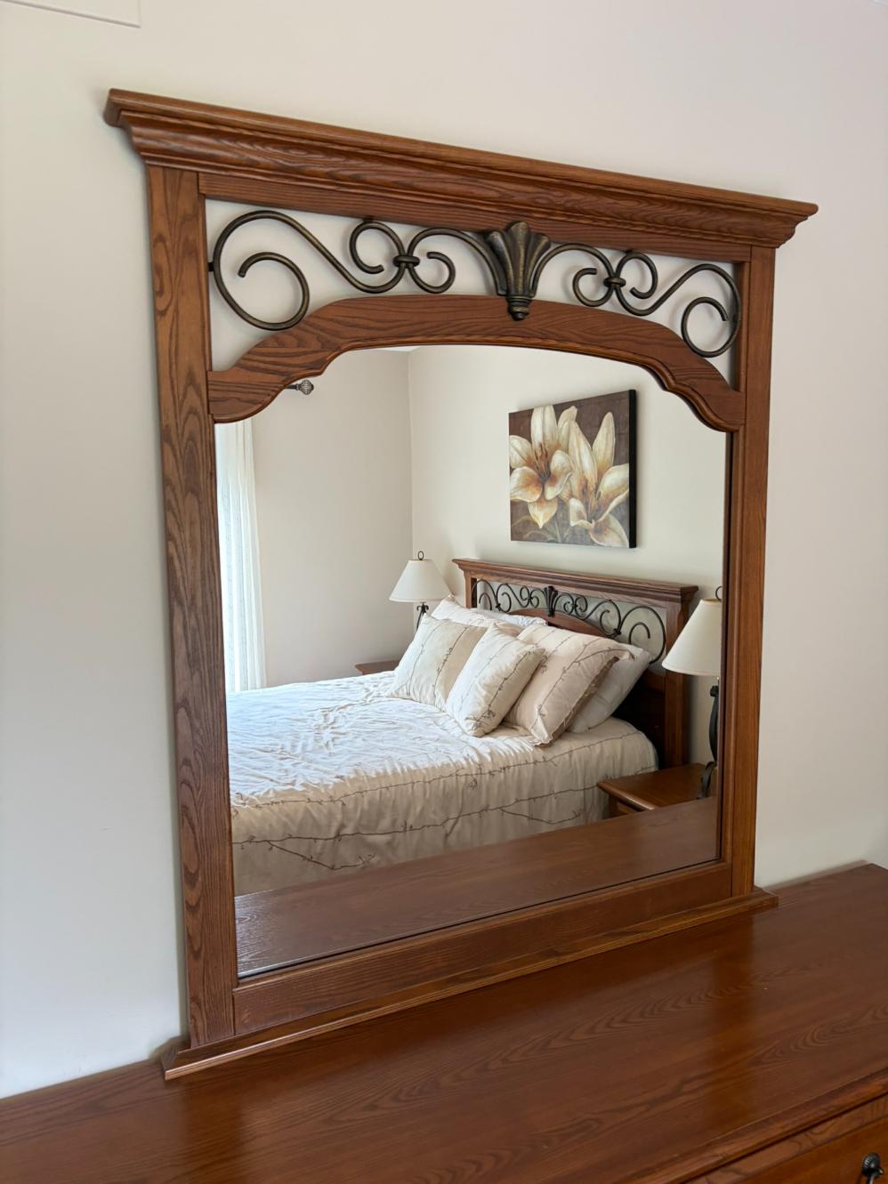 Mirrored Vanity Dresser Lot #2