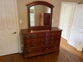 Mirrored Vanity Dresser Lot #1 (Vaughan-Bassett)